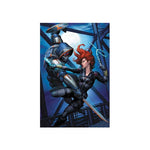 Puzzle lenticular prime 3d marvel black widow y taskmaster 200 piezas