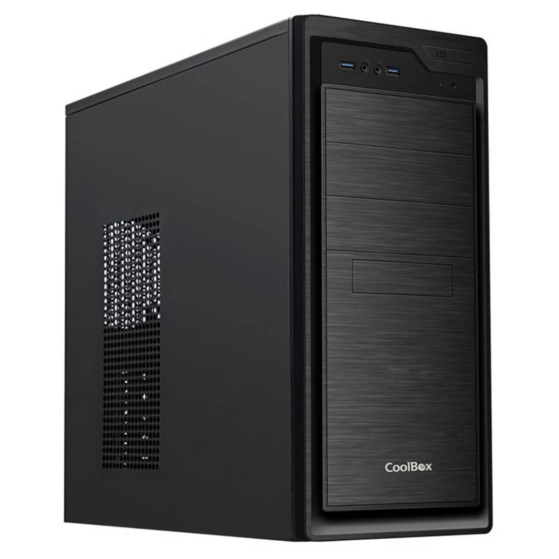 Caja ordenador sobremesa Coolbox f800 ATX USB 3.0 + fuente de alimentación basic 500w