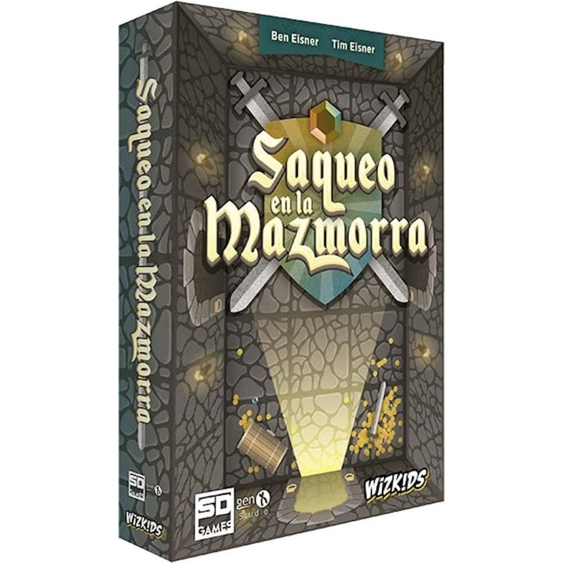 Juego de mesa saqueo en la mazmorra PEGI 14