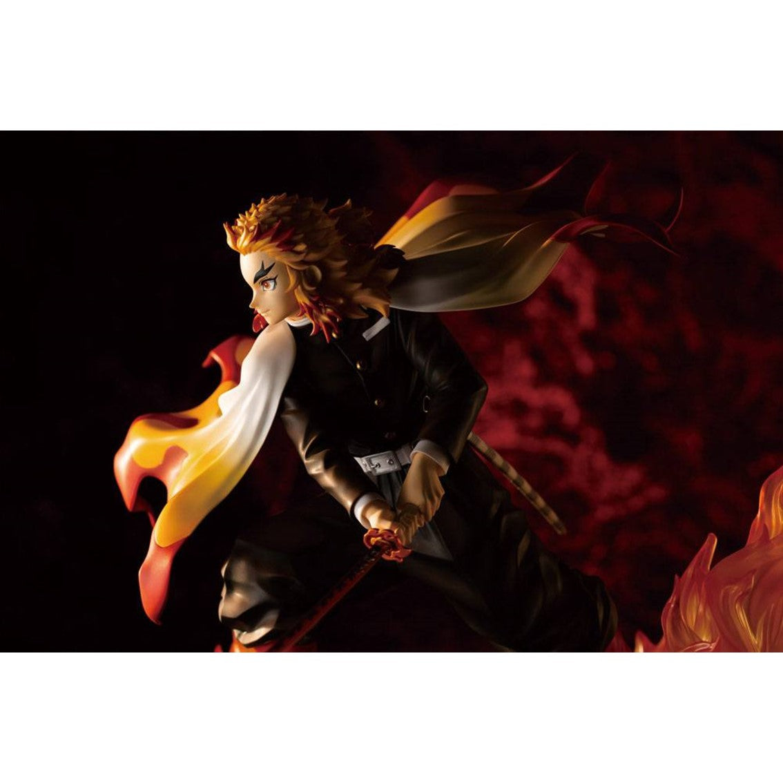 Figura Kotobukiya demon slayer kimetsu no yaiba kyojuro rengoku bonus edition