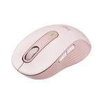 Mouse raton logitech m650 mediano optico wireless inalambrico rosa