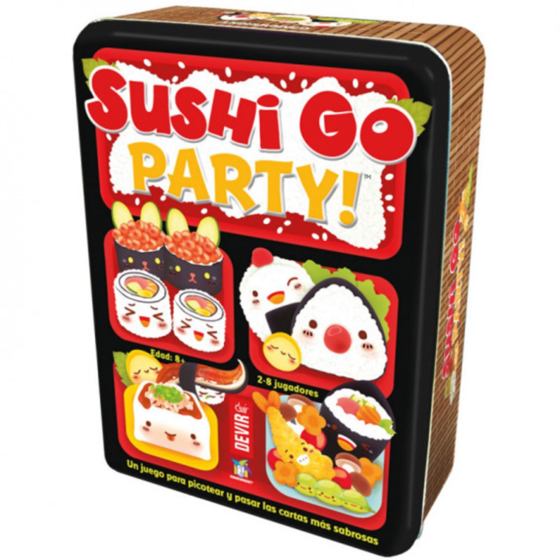 Juego de mesa Devir sushi go party PEGI 8