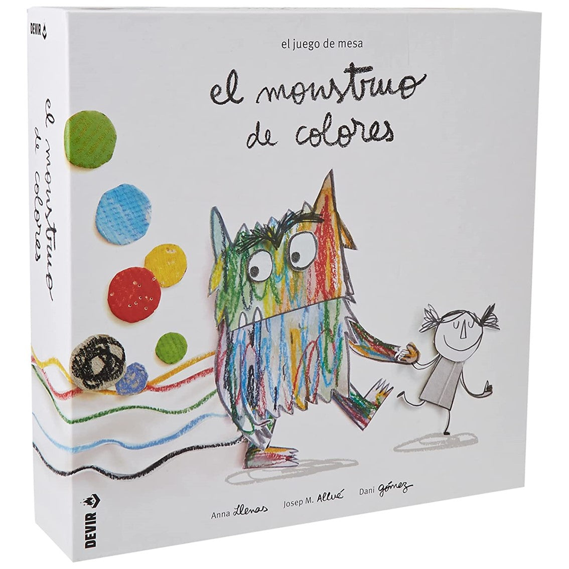 Juego de mesa Devir el monstruo de colores PEGI 3