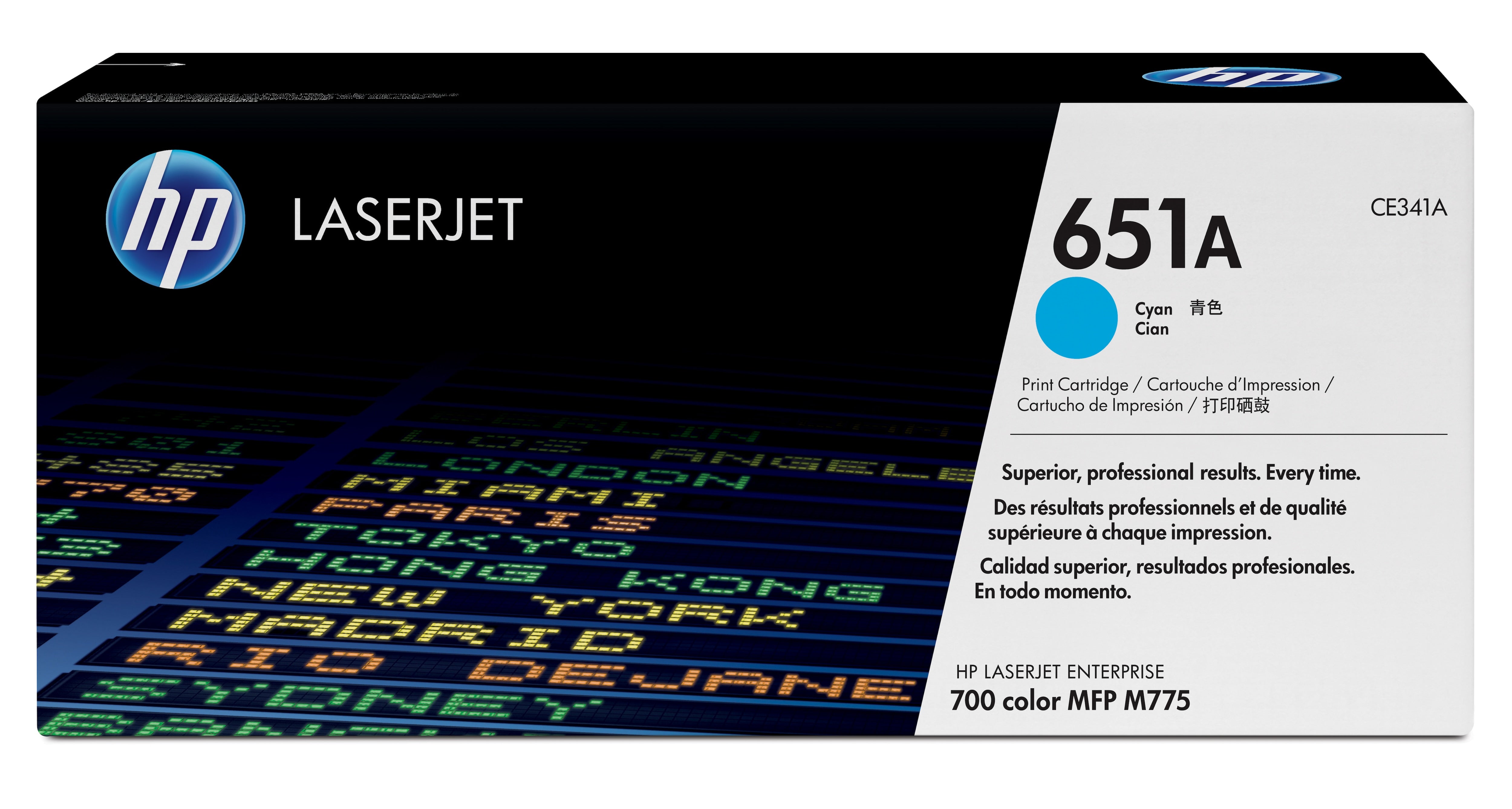 Toner HP 651a cian laserjet