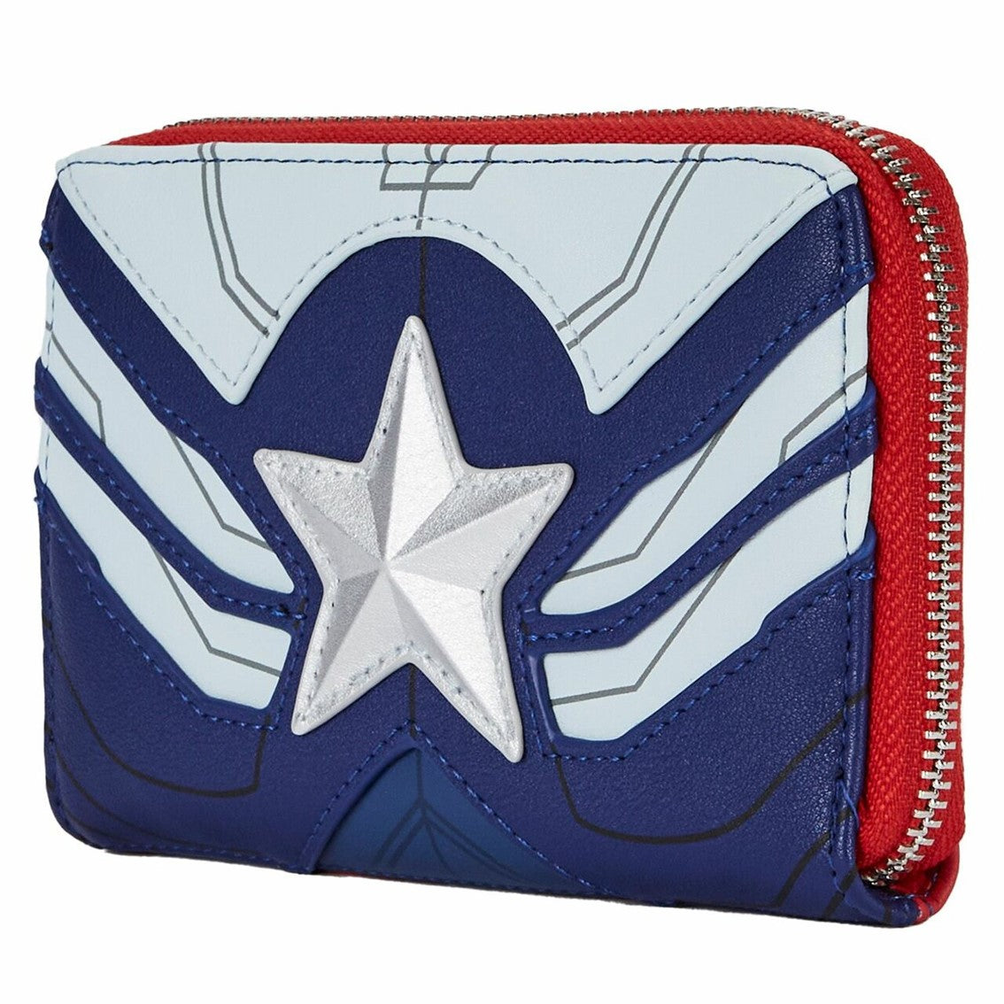 Cartera Loungefly marvel falcon capitán américa cosplay