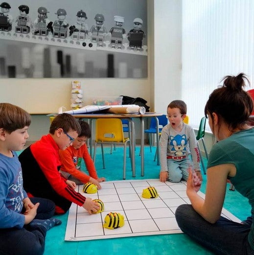 Robot tts bee - bot bluetooth programable de suelo educativo