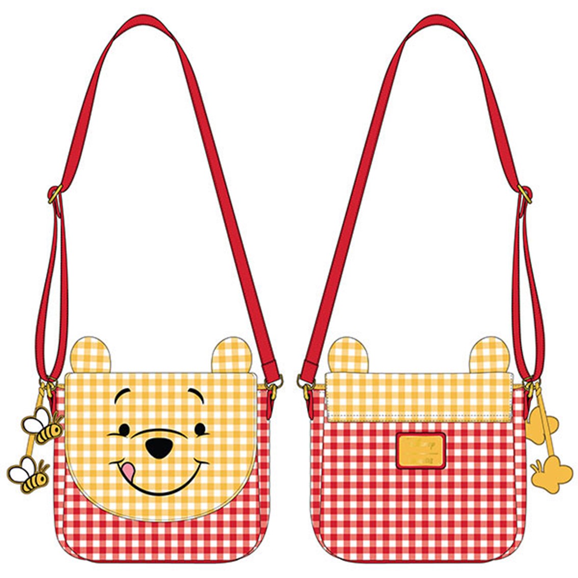 Bolso guinga Loungefly disney winnie the pooh