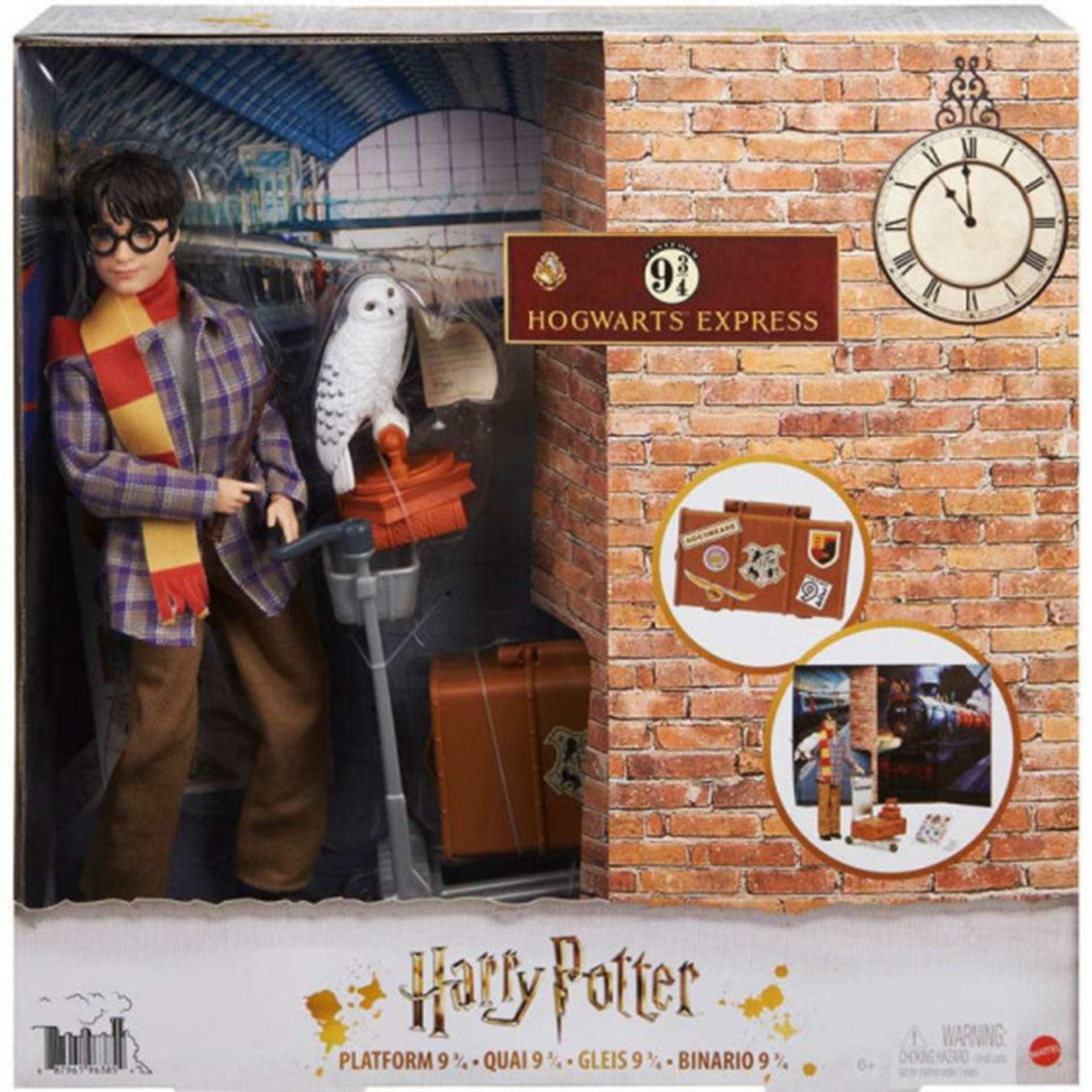 Figura Mattel harry potter en el andén 9 3 - 4