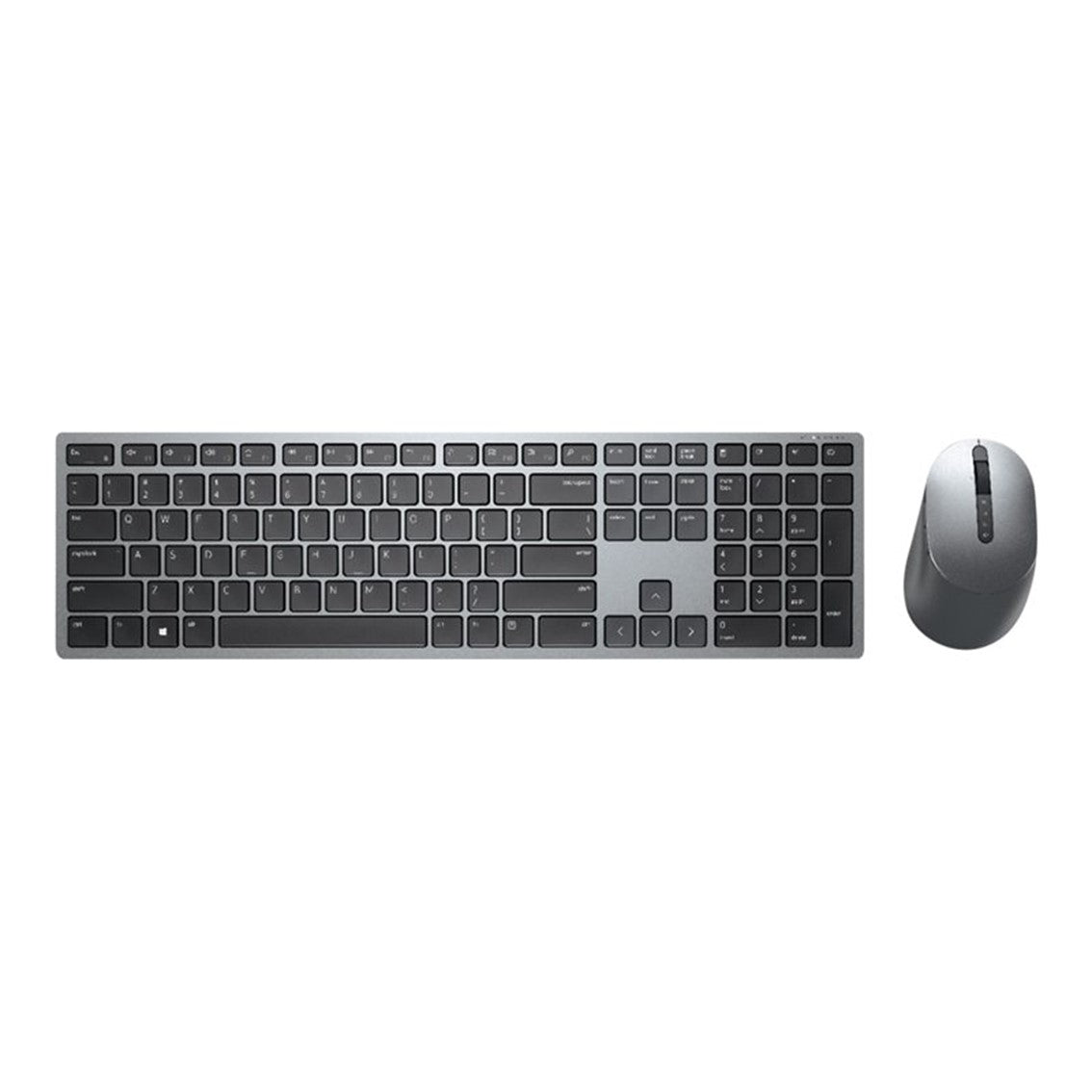 Kit teclado + mouse ratón Dell premier multi - device km7321w wireles inalámbrico gris titanio