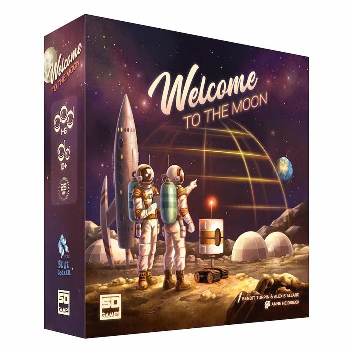 Juego de mesa welcome to the moon PEGI 10