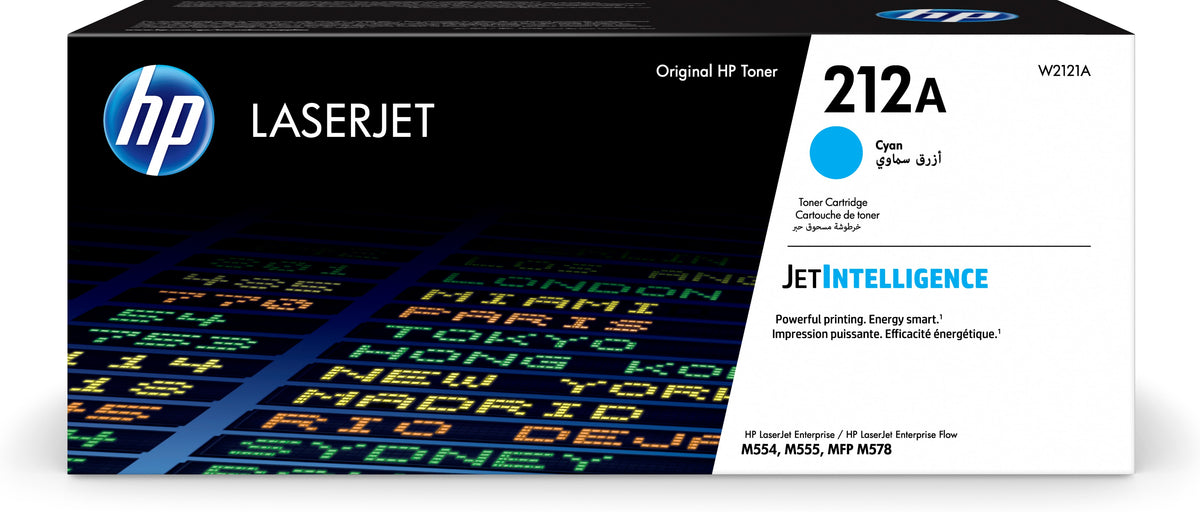 Toner HP 212a w2121a cian