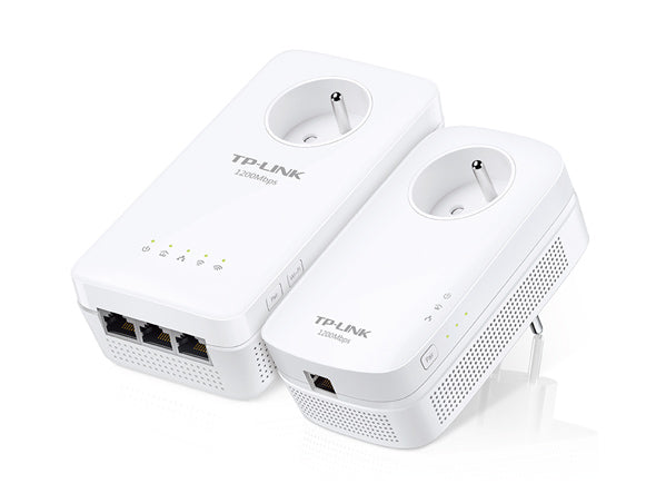 Kit adaptadores powerline ac tp - link tl - wpa8631p