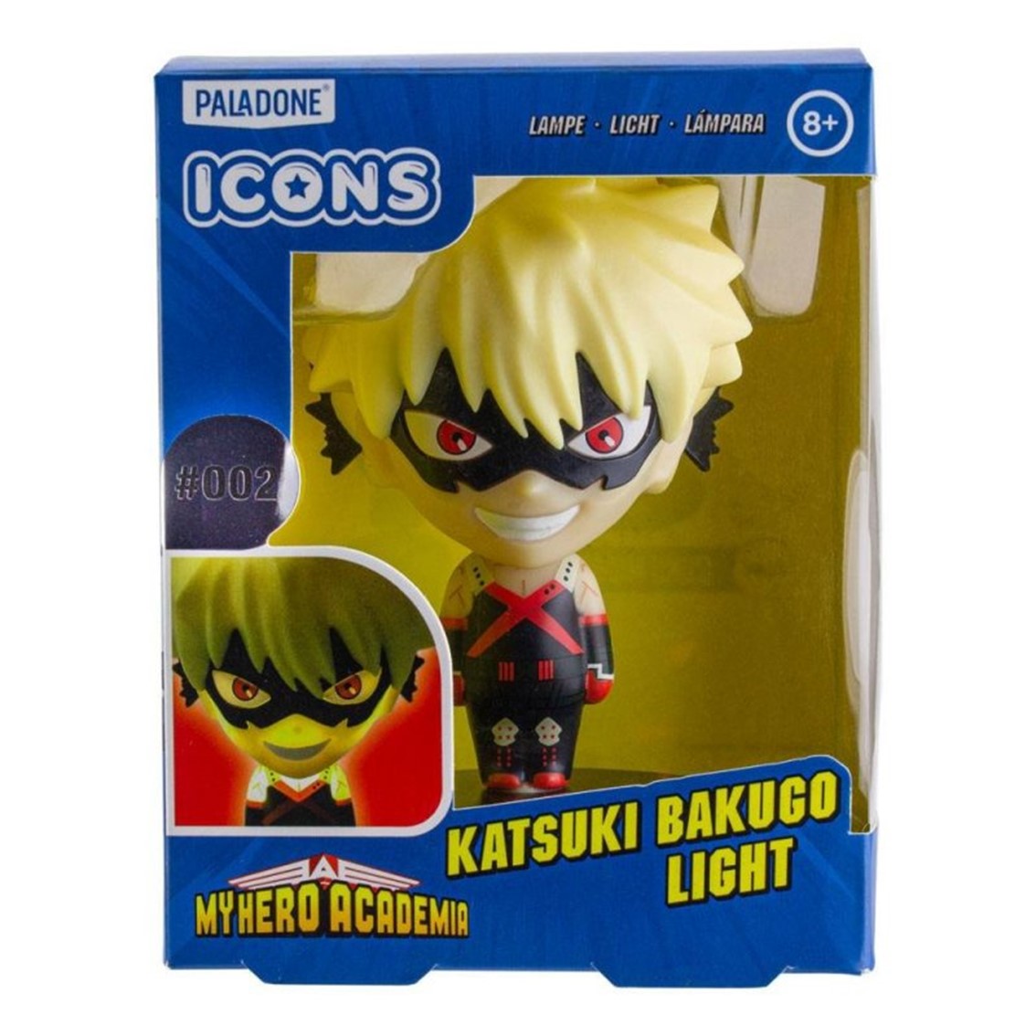 Lampara Paladone icon my hero academia katsuki bakugo