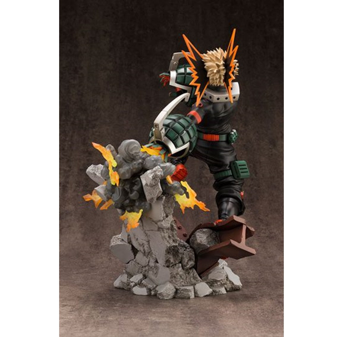Figura Kotobukiya my hero academia artfxj katsuki bakugo ver 2 bonus edition pvc escala 1 - 8 26 cm