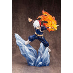 Figura Kotobukiya my hero academia artfxj shoto todoroki ver 2 bonus edition pvc escala 1 - 8 26 cm