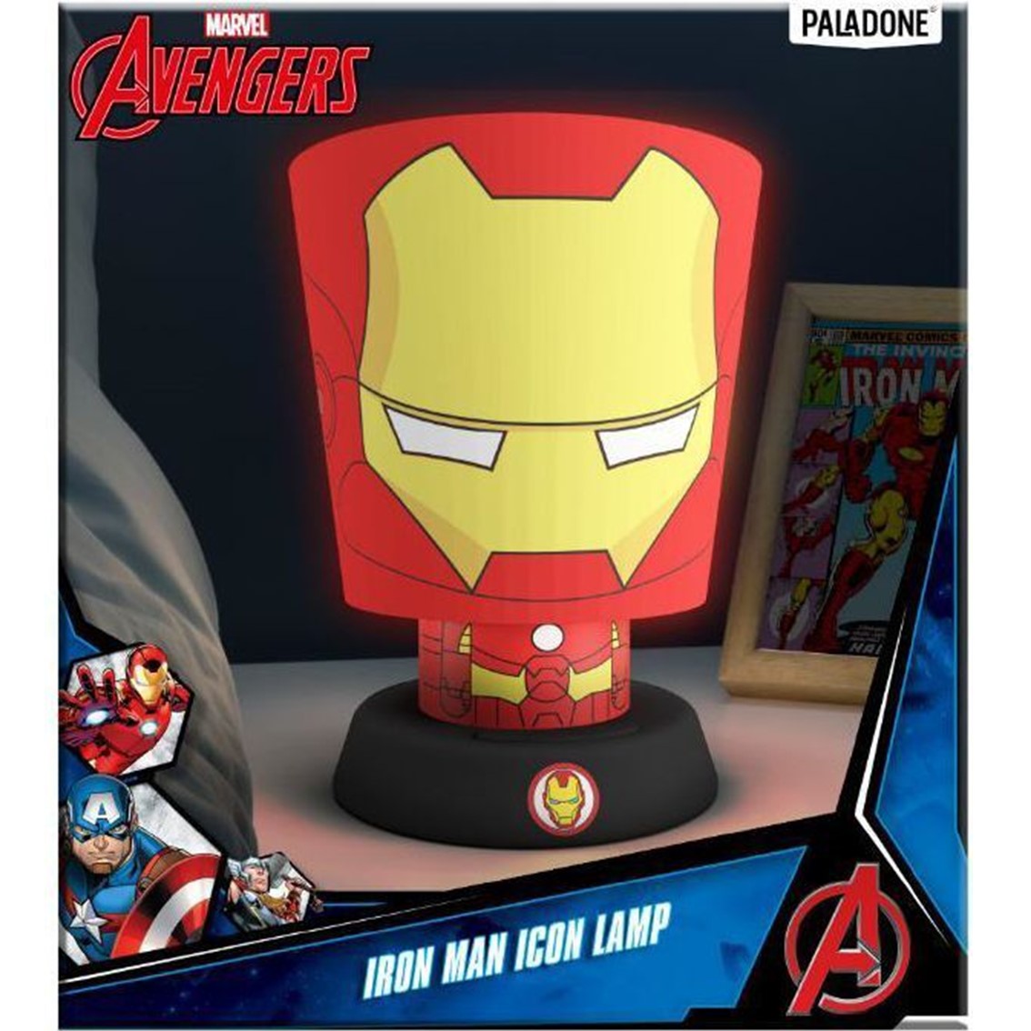 Lámpara Paladone marvel avegers iron man 28 cm