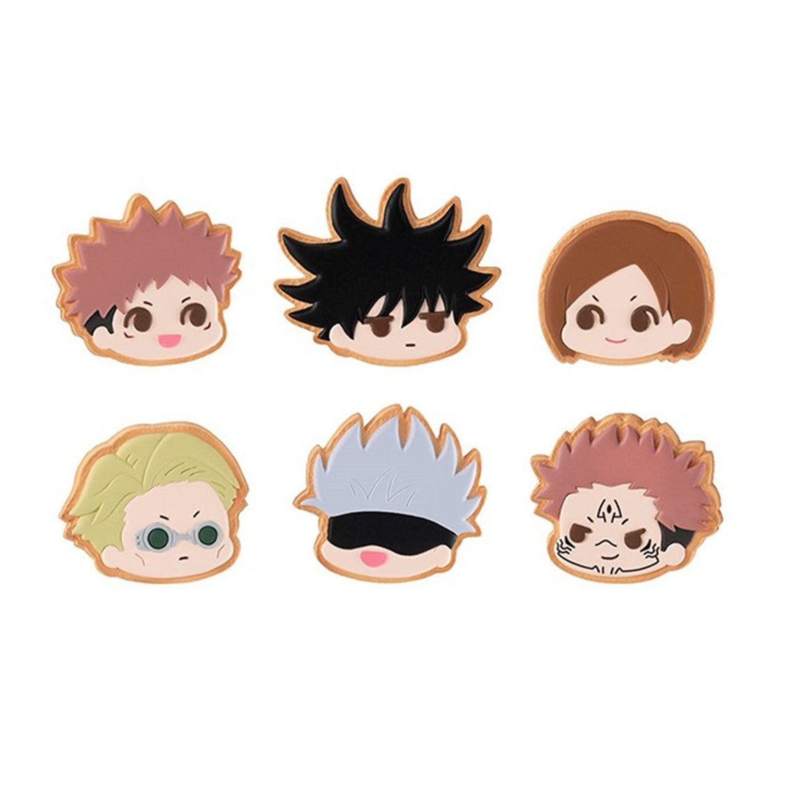 Surtido 6 figuras Megahouse jujutsu kaisen charm patisserie