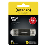 Memoria USB 3.2 Intenso twist line 32GB