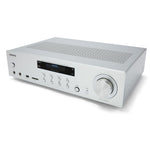 Amplificador estereo aiwa amu - 120bt 120w silver