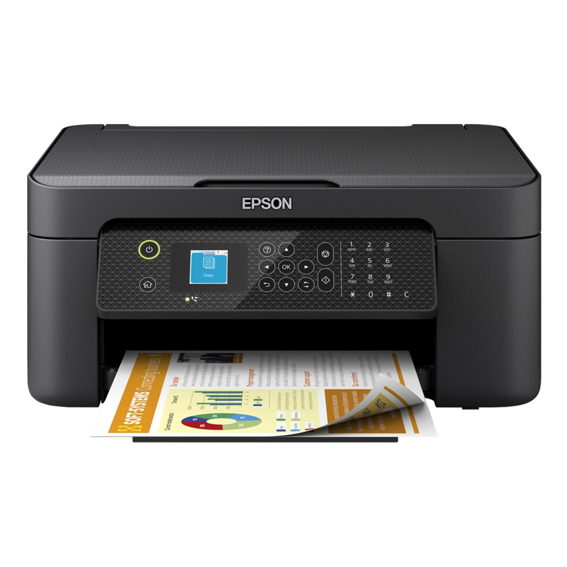 Multifunción inyección Epson workforce wf - 2910dwf color WiFi duplex fax