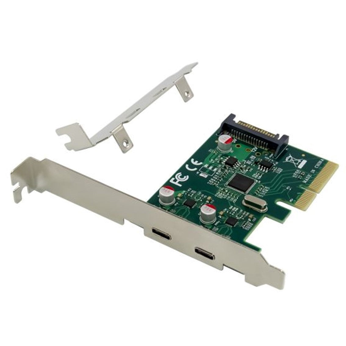 Tarjeta Conceptronic emrick07g pci express 4x 2 puertos USB 3.2 gen2 (2xusb - c)