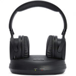 Auriculares inalambricos aiwa whf - 880 negro + base de carga