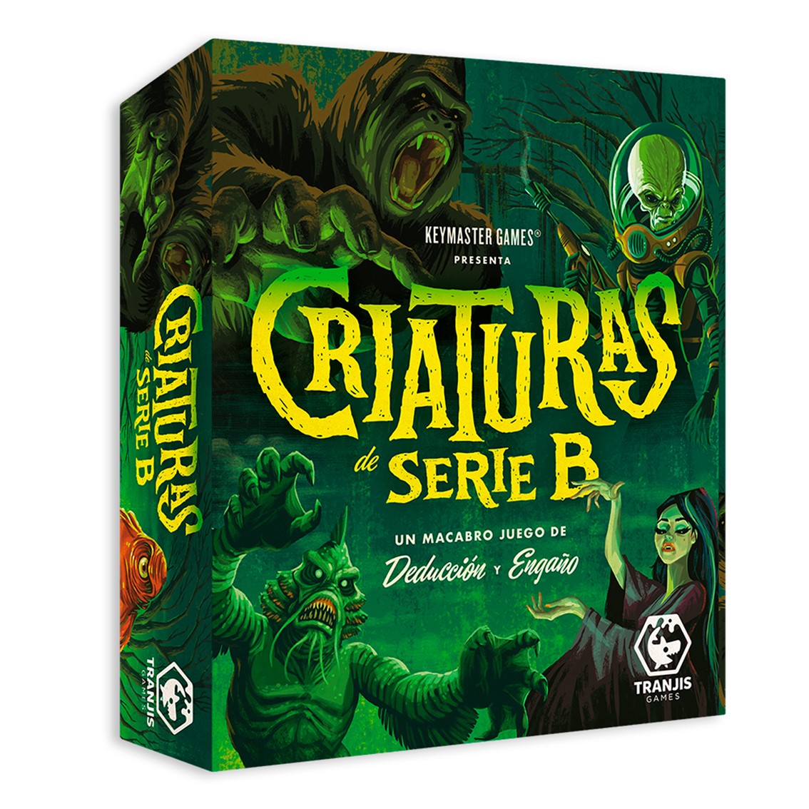 Juego de mesa criaturas de serie b