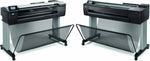 Plotter hp designjet t830 a0 36 pulgadas -  2400ppp -  usb -  red -  wifi -  wifi - direct -  base impresora