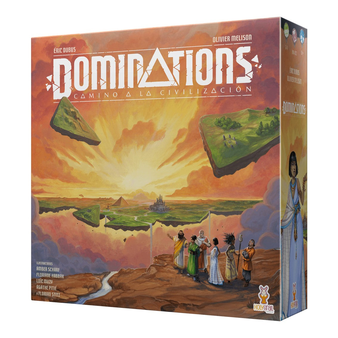Juego de mesa dominations PEGI 13