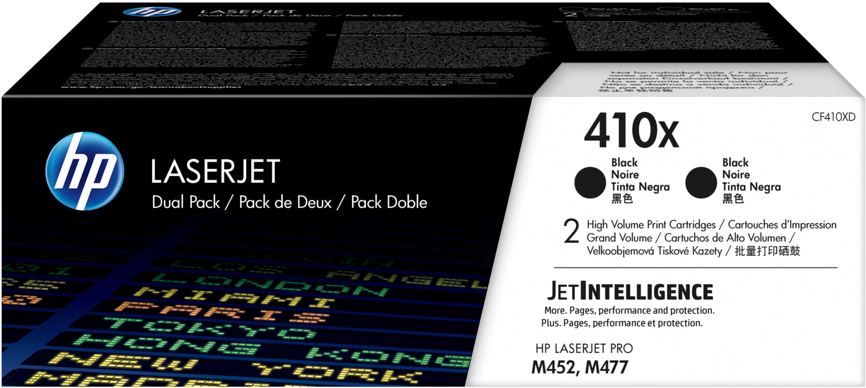Pack toner hp laserjet 410x alta