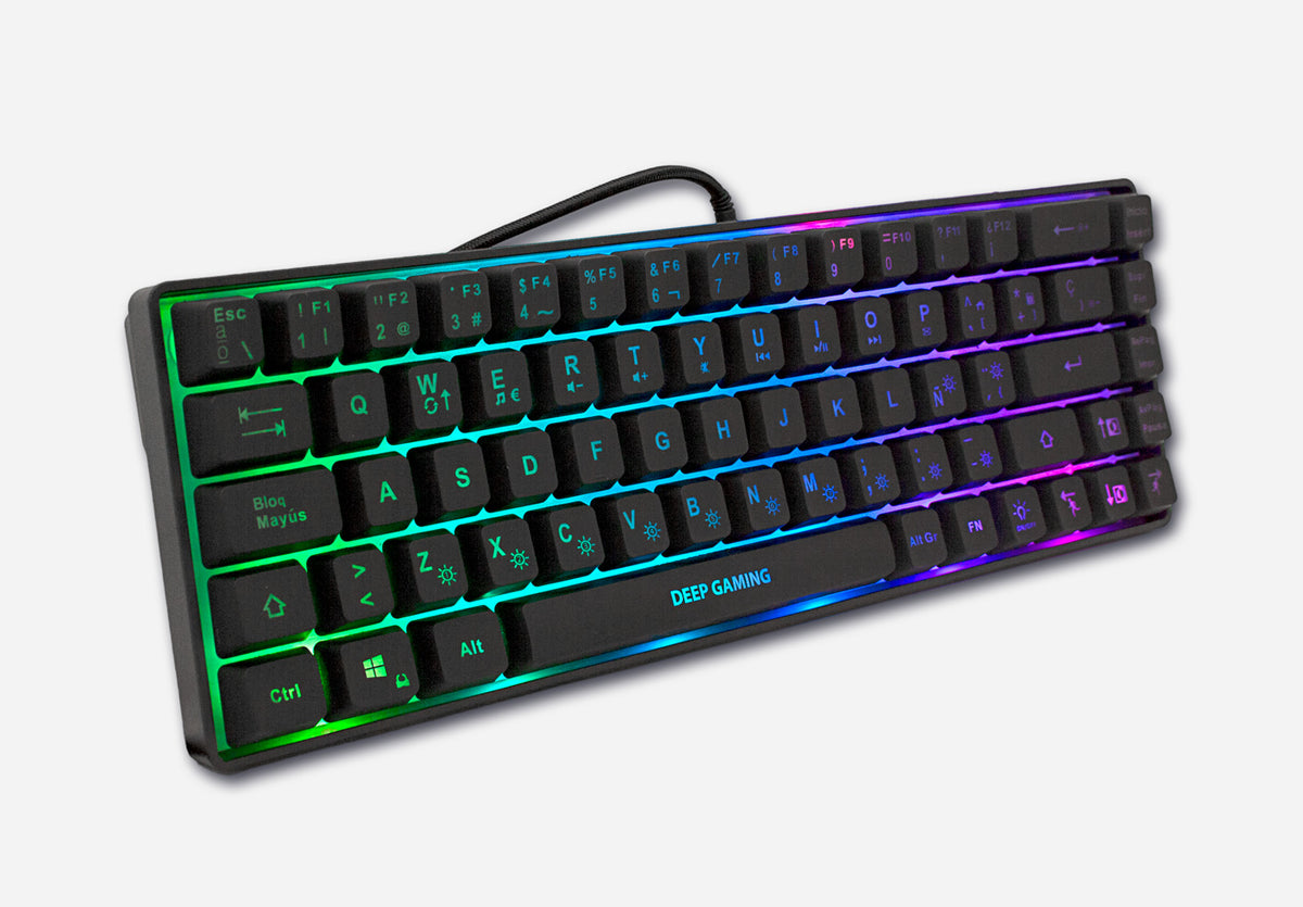 Teclado gaming coolbox mini tm065
