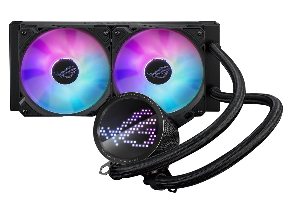Kit refrigeración liquida ASUS rog ryuo iii 240argb  all in one 2 ventiladores 120mm gaming