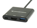Adaptador Conceptronic usb tipo c a hdmi - usb 3.0 - usb tipo c