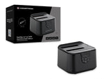 Base dock discos sata conceptronic 2 bahias 2.5 pulgadas -  3.5 pulgadas - usb tipo c - sata - funcion clonacion