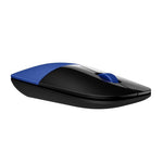 Raton inalambrico Hp wireless z3700 negro azul