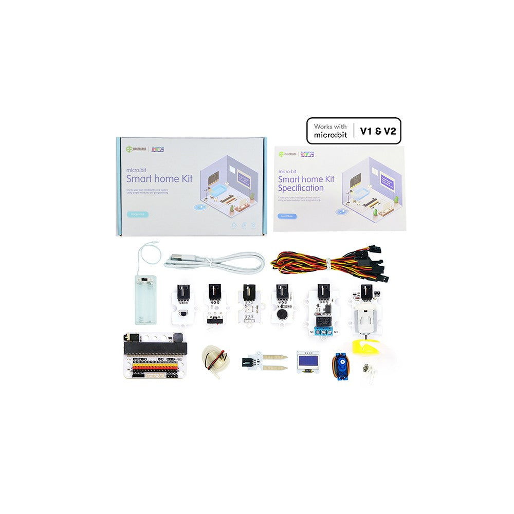Kit sensores inteligentes micro:bit casa inteligente