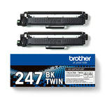 Pack toner brother tn247bktwin negro larga duracion