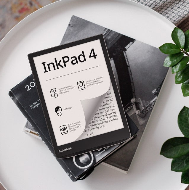 Ebook pocketbook inkpad 4 7.8 pulgadas 32gb stardust silver