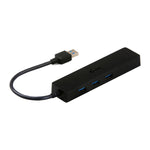 Hub i - tec usb 3.0 delgado con 3 puertos usb 3.0 y ethernet glan rj - 45