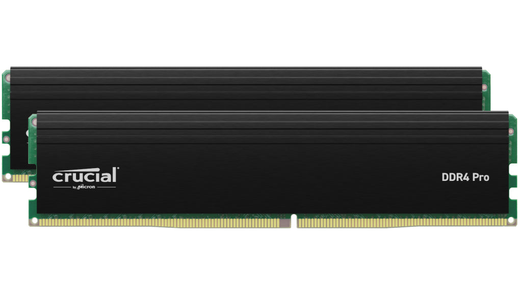 Memoria ram ddr4 64gb 2x32gb crucial pro -  udimm - 3200 mhz - pc4 25600 - cl22
