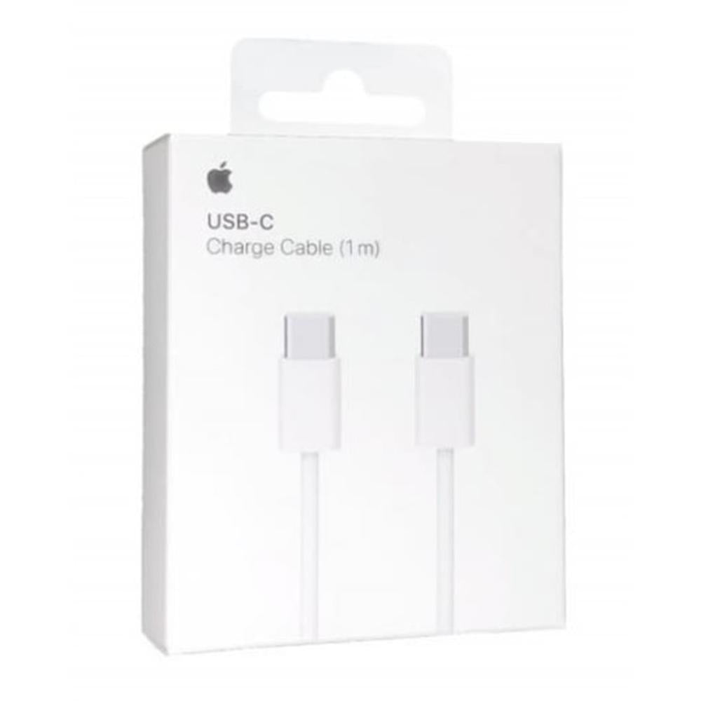 Cable original usb tipo c apple 1m -  macho - macho -  blanco