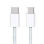 Cable original usb tipo c apple 1m -  macho - macho -  blanco