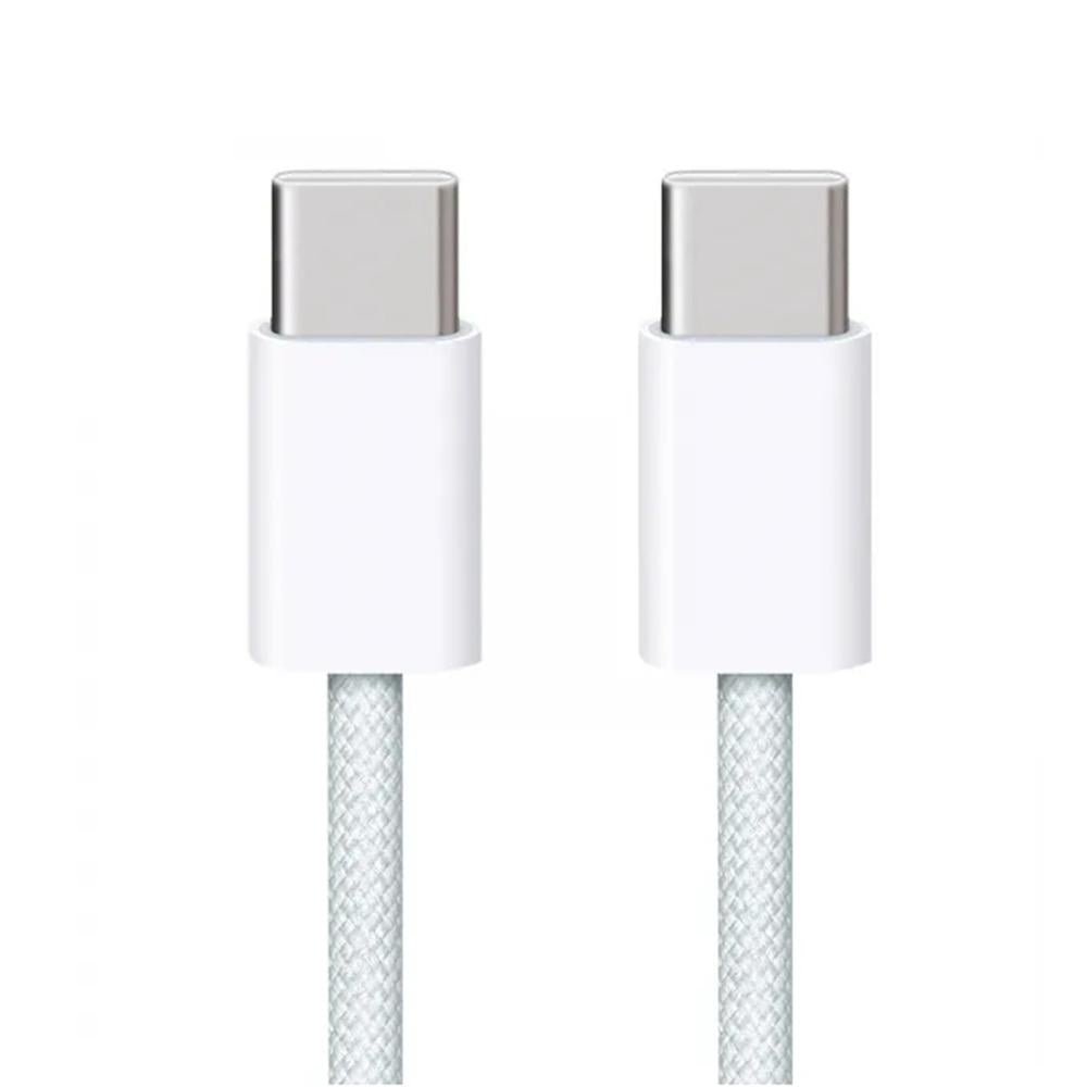 Cable original usb tipo c apple 1m -  macho - macho -  blanco