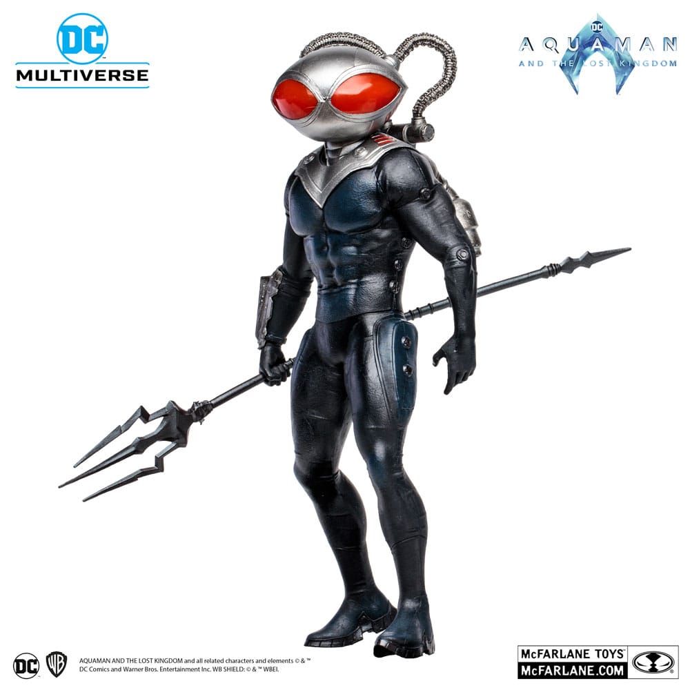 Figura mcfarlane toys dc aquaman 2 movie 12in · black manta