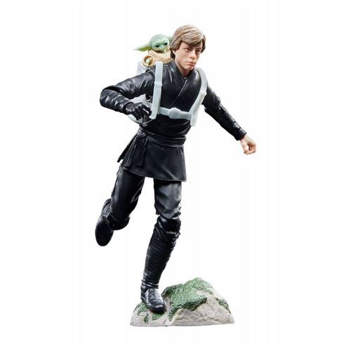 Figura Hasbro star wars the black series luke skywalker & grogu