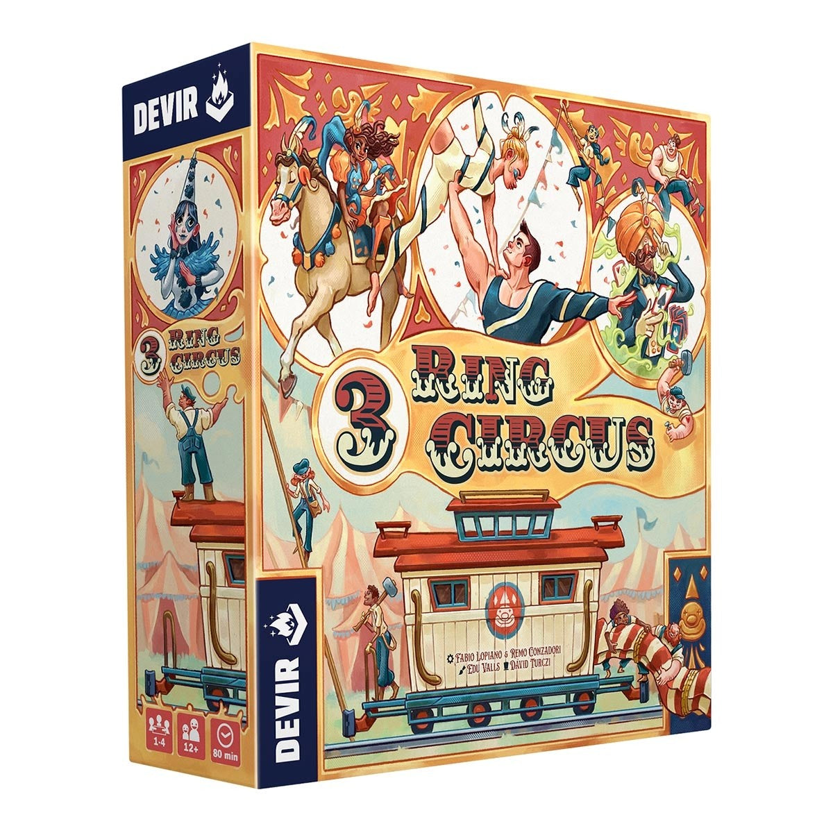 Juego de mesa Devir 3 ring circus