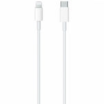 Cable original apple iphone usb tipo c a lightning - 1m  - mm0a3zm - a - blanco