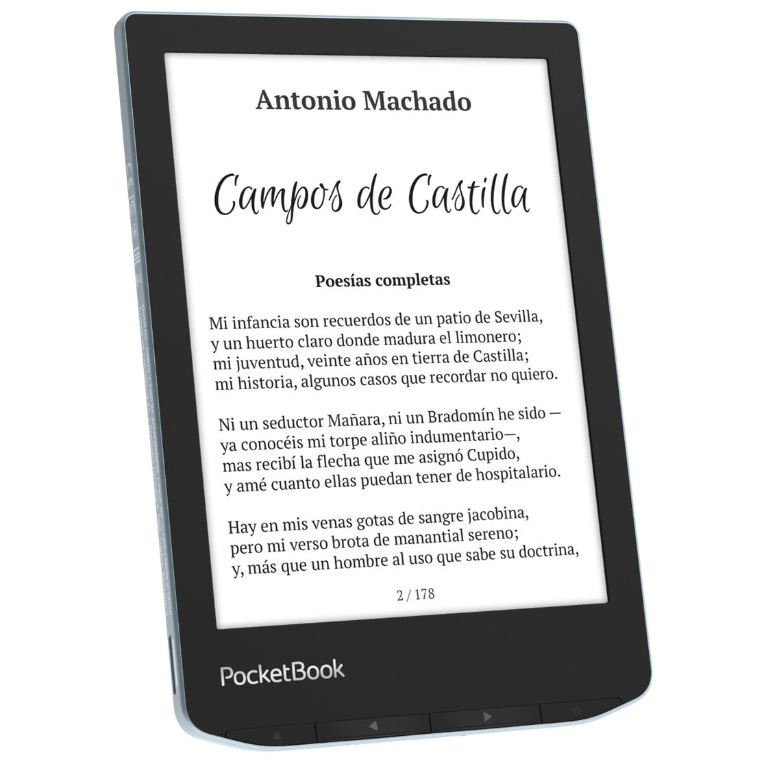 Libro electrónico ebook pocketbook verse 6 pulgadas