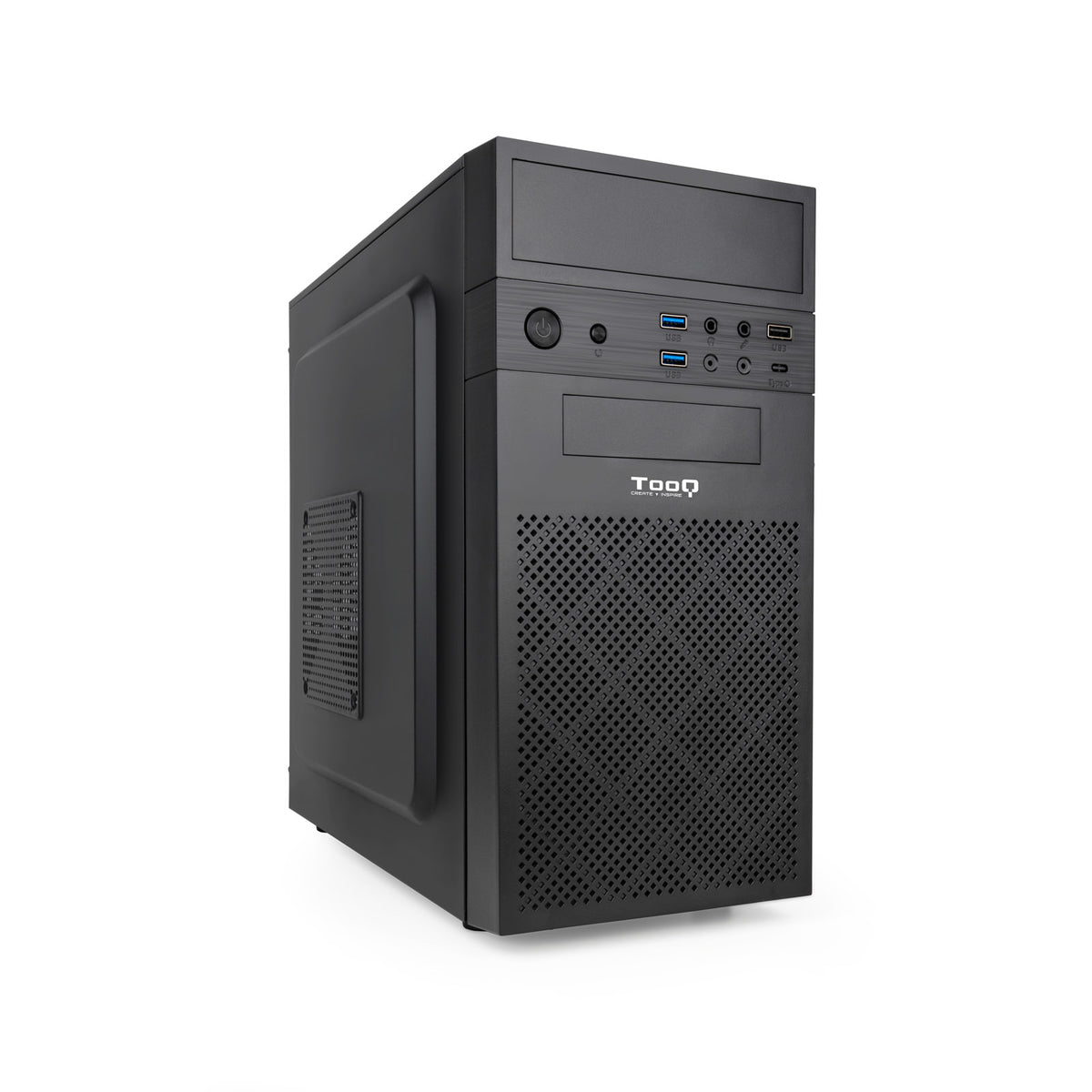 Caja ordenador TooQ tqc - 4701u3c - b micro atx mini itx