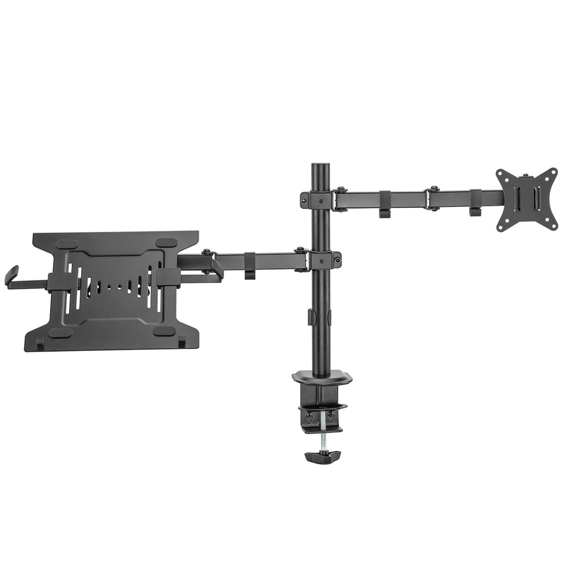 Soporte de escritorio Ewent ew1519 para monitor hasta 34 pulgadas y portátil hasta 15.6 pulgadas carga maxima 9kg